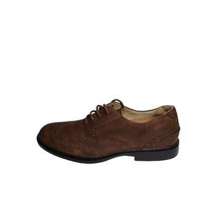 Sebago Drysides Oxford Shoes Men Sz 9 M Vibram Leather Lace Up Brown‎ Comfort